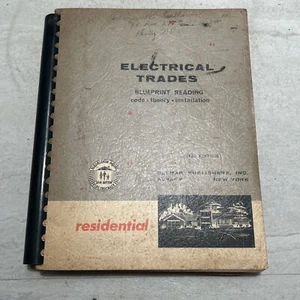 Blueprint Reading for Electrical Trades Code, Theory, Installation 1969 Learn - Picture 1 of 13