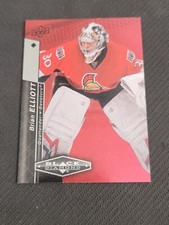 2010-11 UD UPPER DECK BLACK DIAMOND BRIAN ELLIOTT #41 #ed 80/100 RUBY RED 