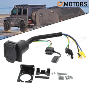 Conector multi-remolque de remolque de 4 vías a 7 vías y 4 pines para Ford F-150 F-250 F-350 - Imagen 1 de 6