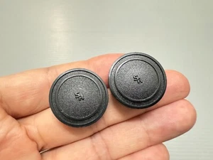 NOS Vintage SR SP 474 MP 470 Pedal Dust Caps Black old school BMX GT PRO Hutch - Picture 1 of 3