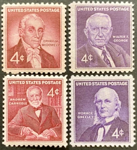 Scott US 1138, 1170-71, 1177: Mint OG Commemoratives 1959-61, FREE Shipping! - Picture 1 of 2