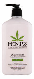 Hempz Pomegranate Herbal Body Moisturizer 17 oz.