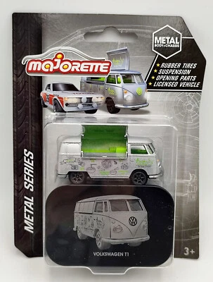 ★ VOLKSWAGEN T1 FOOD TRUCK / MAJORETTE METAL SERIES / REF 243A ★ - Photo 1/4