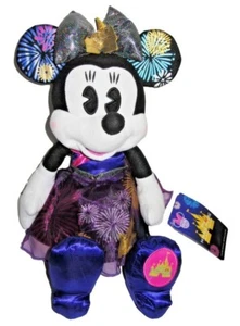 Peluche Disney Minnie Mouse Th atracción principal fuegos artificiales nocturnos y final de castillo - Imagen 1 de 6