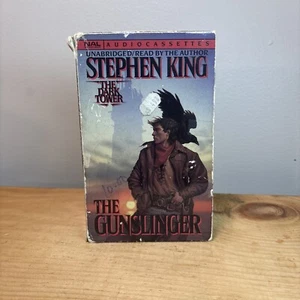 Dark Tower Ser.The Gunslinger by Stephen King (1998, Audio Cassette, Abridged - Foto 1 di 6
