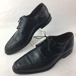 Allen Edmonds Mens Charleston Moc Toe Oxford Black Leather Shoes Size 8.5 D - Picture 1 of 9