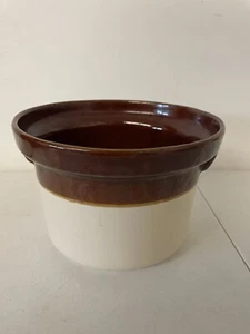McCOY Ovenproof 2 Toned 2 1/2 Quart Bean Pot 6" Tall #1265 Vintage - Picture 1 of 10