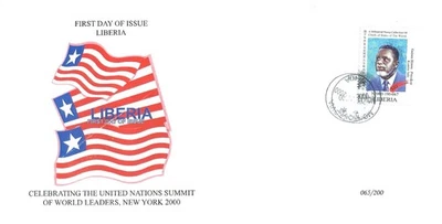Liberia 1999 Rare FDC Guinea Bissau President Kumba Yala Embalo MNH - Image 1 of 2