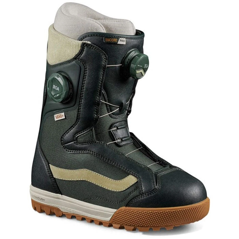 Vans Encore Pro Women's Snowboard Boots Dark Green NEW 2024 - Image 1 of 1