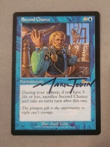 MTG Magic Second Chance Signed Artist Proof X1 ULG Mark Tedin - Picture 1 of 2