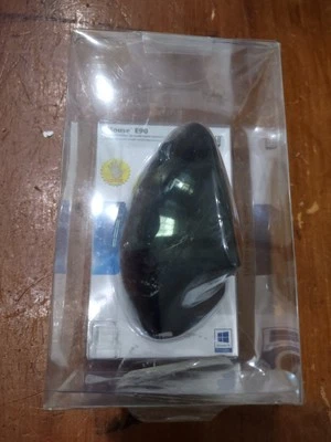 Wireless Left Handed Ergonomic Mouse [Black] - Adesso Imouse E90 - Image 1 of 4