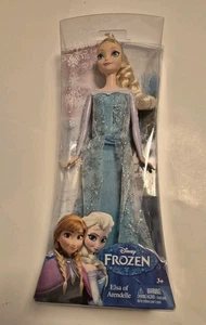 Muñeca Elsa Frozen Sparkle Princesa 2013 de la película Disney de Mattel figura nueva - Imagen 1 de 2