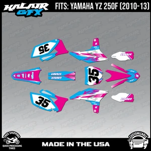 Graphics Kit for YAMAHA YZ250F (2010-2013) Dream Series - Magenta - Bild 1 von 4