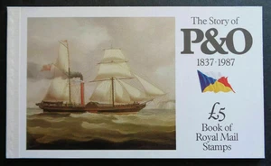 GB Prestige Booklet DX8 1987 The story of P&O - Picture 1 of 2