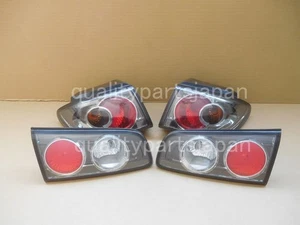 Mazda 2 Demio Tail Lights Rear Lamps DY3W DY5W KOUKI Pair Set Left right Black - Picture 1 of 9