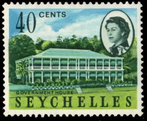 SEYCHELLES 204 (SG202) - Queen Elizabeth II "Government House" (pb56919) - Picture 1 of 1