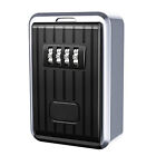 Lock Box 4 Digit Combination  Box Aluminum Alloy Weather Resistant Key1648