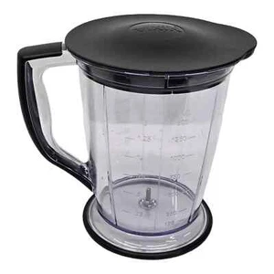 Ninja Master Prep Blender Replacement 48oz Plastic Pitcher w/ Lid Clear Black - Picture 1 of 7
