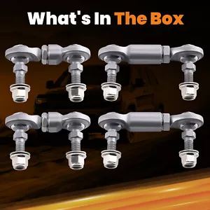 Kits de 4 eslabones de barra estabilizadora de suspensión para Honda Civic 1996 1997-2000 Acura EL 1,6 L - Imagen 1 de 11