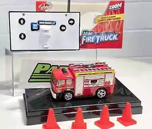RC mini Fire Engine Truck Play Toy Car Childs Kids Dads Birthday Gift Present - Picture 1 of 9