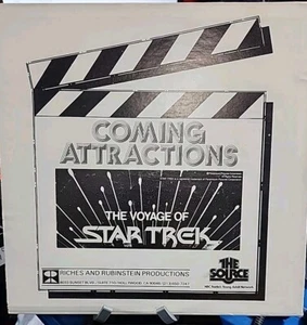 The Voyage of STAR TREK 60 Min RADIO COMING ATTRACTIONS Record PROGRAM 1982 LP - Picture 1 of 8