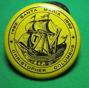 Pin insignia URSS historia de Santa María Cristóbal Colón 1492-1992 - Imagen 1 de 5