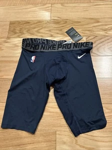 NIKE PRO NBA COMPRESSION SHORTS Player ISSUE PE 880802-419 Navy Sz XXLT Rare - Picture 1 of 7