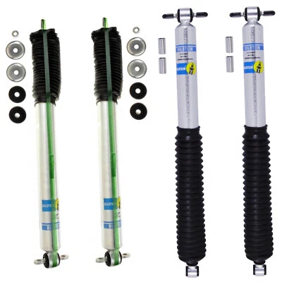 Bilstein 5100 Front & Rear Shocks for Jeep Cherokee Wagoneer w/ 5-6" Lift - Изображение 1 из 4