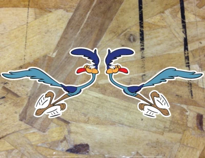 SIX9 DESIGNS Road Runner Sticker Decal Looney Laptop Wall Car Phone Racing Wile Coyote