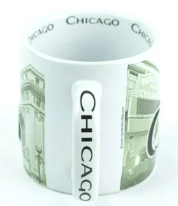 Taza de café City Merchandise Chicago logotipo de puntos de referencia en relieve 14 oz - Imagen 1 de 12