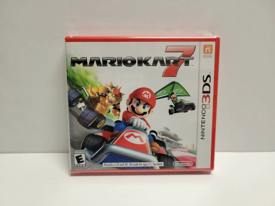 Mario Kart 7 (Nintendo 3DS, 2011) BRAND NEW SEALED Fast Shipping 3DS 2DS - Image 1 of 2