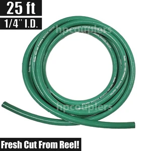 25 ft 1/4" ID FlexFab 5521 Green Silicone Heater Hose 6mm 350F Radiator Coolant - Foto 1 di 2
