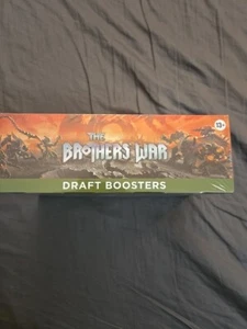 MTG Sealed Brothers War Draft Booster Box - Picture 1 of 6