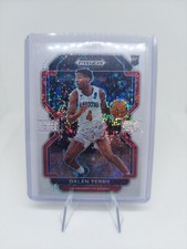 2022 Prizm Draft Picks Dalen Terry White Sparkle SSP,Arizona/Bulls Rookie Card 