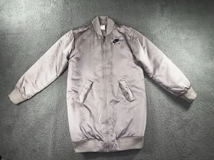 Nike Air Bomber Jacket Women XS Therma Fit Long Full Zip - Picture 1 of 13