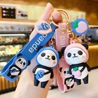 Gifts Jewelry PVC Bag Pendant Bag Ornament Panda Keychain Couple Keyring