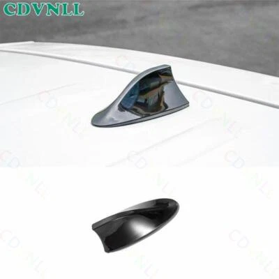 Marco receptor antena aleta de tiburón negro brillante para BMW Serie 3 F30 2013-2019 1X Foto 1 de 3