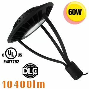 60W LED Post Top Light Replace 300W MH Garden Yard Walkway Pole Light Fixture US - Picture 1 of 10