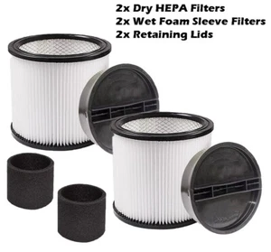 2x Kit de filtro de cartucho húmedo/seco para aspiradora Shop-Vac 90304 9030400 903-04-00 - Imagen 1 de 7
