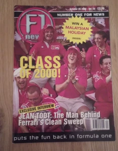Formula One - F1 News Magazine - No.1 For News - October 28 2000 - Issue 20 - Picture 1 of 6