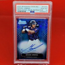 2022 Bowman Sterling Baseball Rookie Prospect Graded Auto's (Pick-A-Player) 11/4
