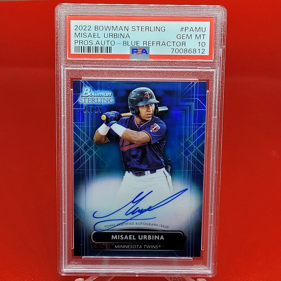 2022 Bowman Sterling Baseball Rookie Prospect Auto's (Pick-A-Player) New 10/17 - Image 1 of 1