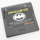 Game Gear Batman Returns solo Cartuccia Sega 6067 Gg