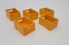 Lego 5 x Kiste gelb 3x4x1  Castle 30150 4211185 Obstkiste