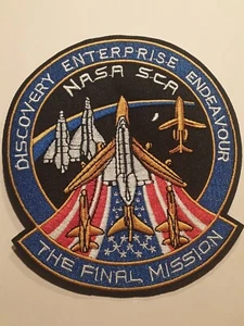 Nasa Patch  The Final Mission Nasa SCA  ca 11x12,5cm - Picture 1 of 1