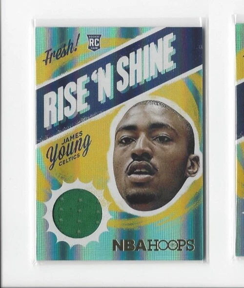 2014-15 Panini NBA Hoops Rise 'N Shine Insert #15 James Young - Boston Celtics Foto 1 de 1