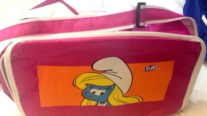 I Puffi Puffetta - Smurf - Borsa Termica Portavivande Viola 23x12x11 - Nuova - Imagen 1 de 3