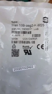 CONECTOR HARTING HAN 16B ASG2 K M25 19300161266 HAN 16B-asg2-K-M25 - Imagen 1 de 6