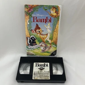Walt Disney's Classic Bambi 1997 Black Diamond Edition VHS Tape - Picture 1 of 7