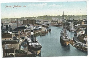 BRISTOL / SHIPPING - BRISTOL HARBOUR MJR Postcard - Picture 1 of 1